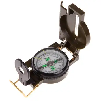 

Portable Folding Lens Compass Outdoor Camping Hiking Boat Compass Military Multifunction Compass Metal Survival Compass