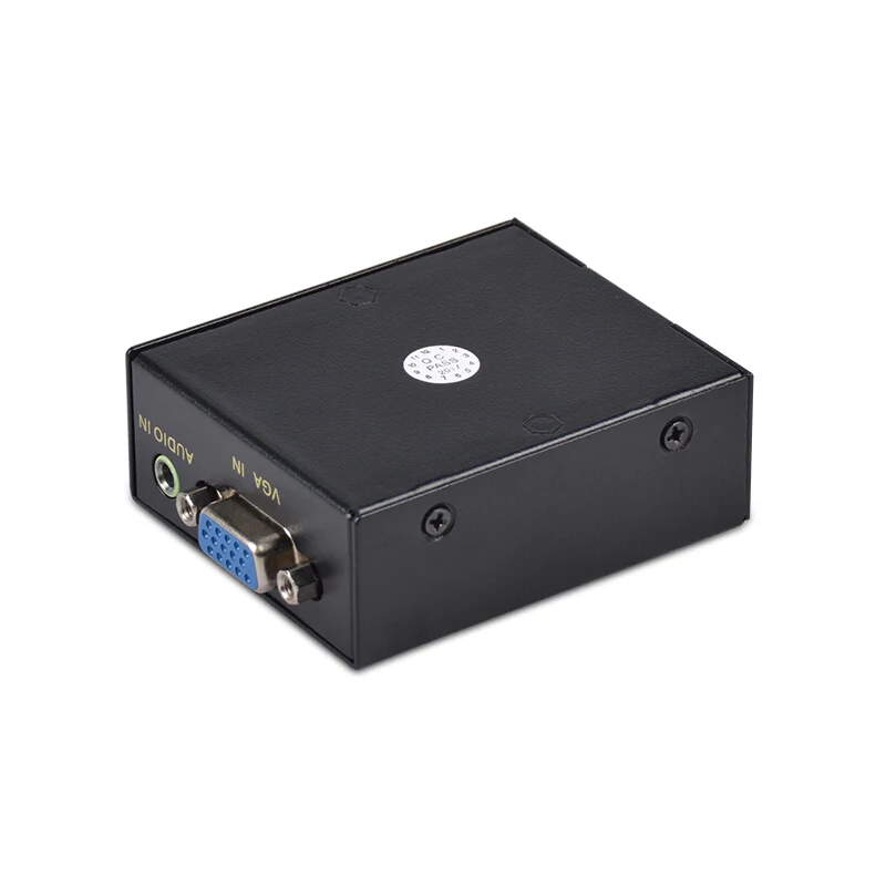 VGA audio to HDMI video converter audio sync output VGA input HDMI output computer monitor HD 5