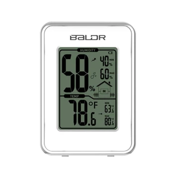 

Electronic Thermometer Hygrometer Station Current Humidity Temperature Indicator Digital Display