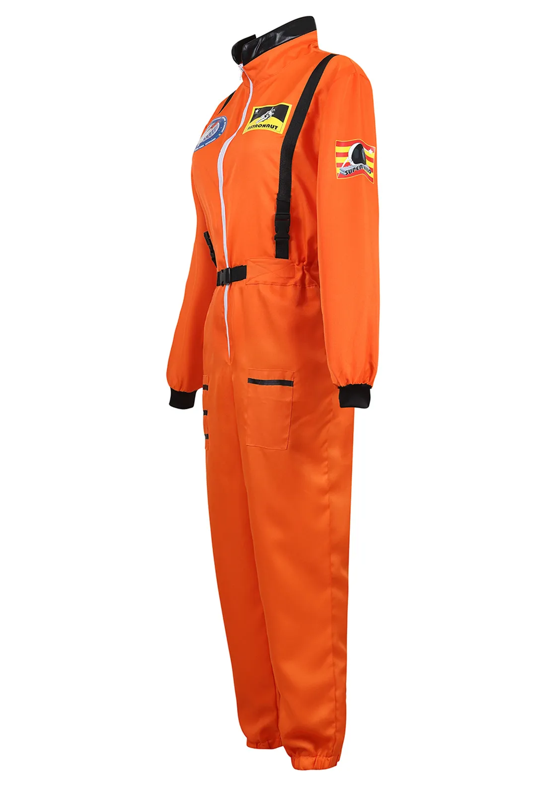 Astronaut Costume Space Suit for Adult Role Play Cosplay Costumes Zipper Costume Flight Jumpsuit Plus Size Uniform