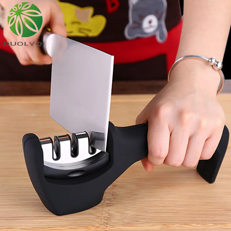 Knife Sharpener Diamond 3 Stages 304 Stainless Steel Knife Sharpening