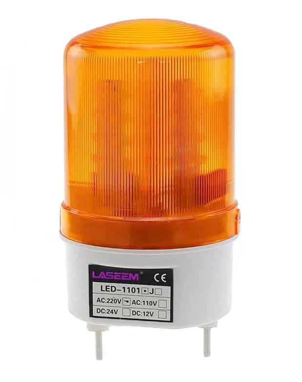 Sirene 12V mit LED-Blitz, orange | ABUS AZSG10006