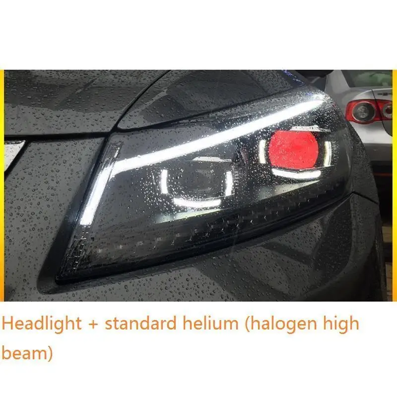 Наружные Drl Luces Assessoires Neblineros Led Para Авто Cob дневные ходовые фары автомобильные фары в сборе 08 для Honda Accord - Цвет: MODEL K