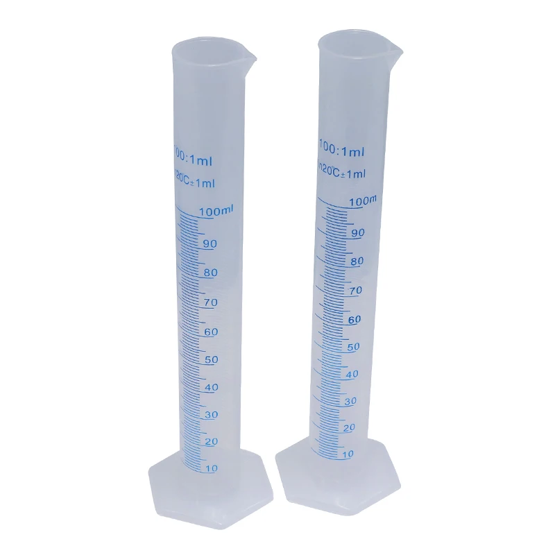 1 Pcs 100ml Measuring Cup Plastic Cooking Cylinder Liquid Blue Scale Tool Chemical Laboratory Tool Dchool Laboratory plastic measuring cylinder,stainless measuring cup