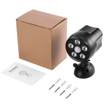 

Engry-saving 5 LED 350Lm Solar PIR Motion Sensor Light Weatherproof Battery Powered in Pathway Garden Yard
