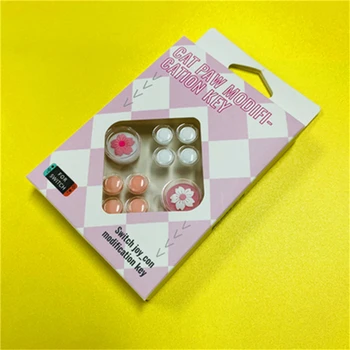 

For Nintend Switch NS Joy-con Joystick Modification Buttons Cap Cross Key Cover Thumb Grip Direction Sticker