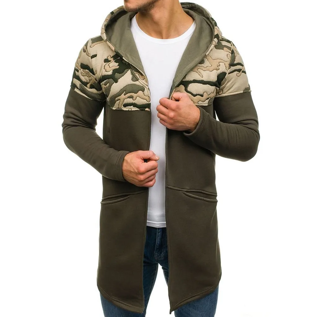

SAGACE Spring Running Jacket Man Sport Jacket Gym Camouflage Hoodie Outdoor Windproof Winter Coat Cycling Sportswear August 29