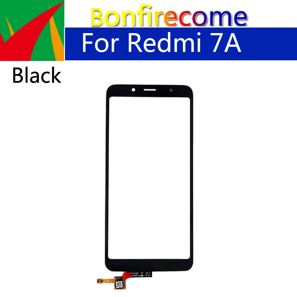 10 шт./партия для Xiaomi Redmi 7A Сенсорная панель Сенсорный экран дигитайзер ЖК дисплей стеклянная объектива