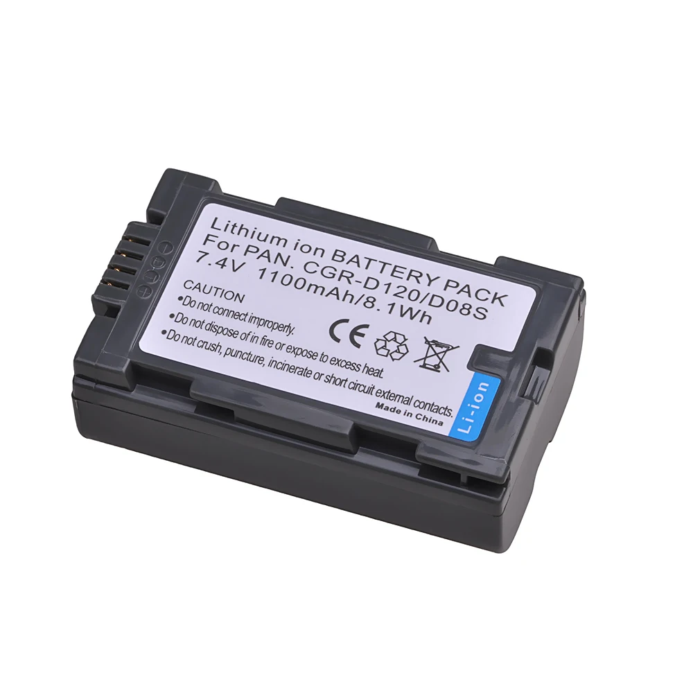 2 шт. запасных Батарея пакет для CGR D08 D08A D08A/1B D08R D08S D110 D120 D120A PV DBP8 DBP8A