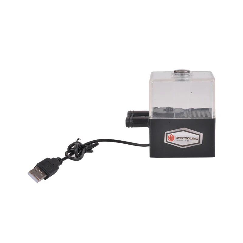 

SYSCOOLING SC-300T-USB Cooler Water Tank Integrated Water-cooled Circulation Pump 300L / H DC 12V Silent Computer Components