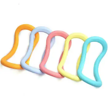 

5pcs Yoga Magic Ring Pilates Circle Muscle Training Resistance Support Tool
