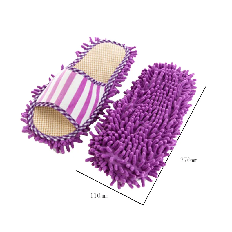 2 шт./компл. ленивый для чистки очиститель Швабра-туфля тапочки из микрофибры, мягкие, удобные для носки Ванная комната пол пыли крышка швабры очистительные инструменты
