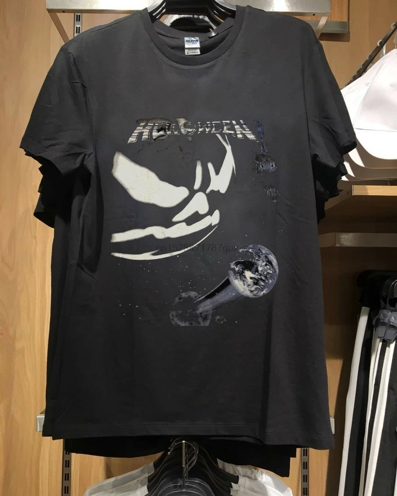 

NEW VINTAGE HELLOWEEN Unused T SHIRT REPRINT US ALL SIZE @++