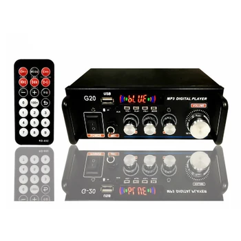 

VIR WIR Mini 600W Wireless Bluetooth Audio Amplifier HIFI Professional Home Theater Car Audio System Remote Control USB Disk