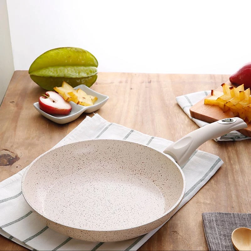 

Multifunction Steak frying pan non-stick pan smokeless wok pancake pan with/without lid Induction cooker gas stove universal