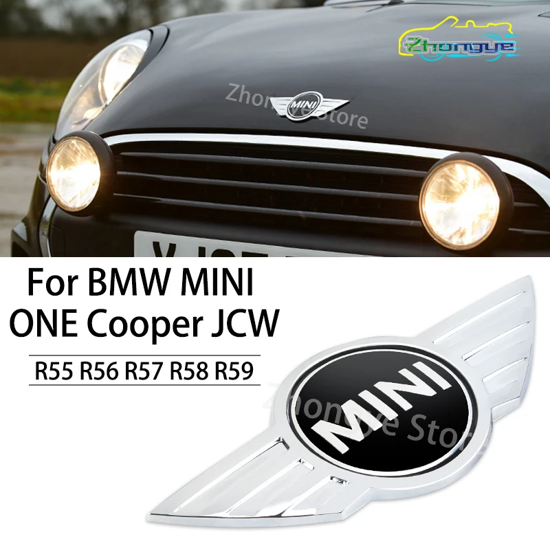 Для BMW MINI ONE Cooper S JCW R55 R56 R57 R58 R59 Автомобильная капота логотип багажника