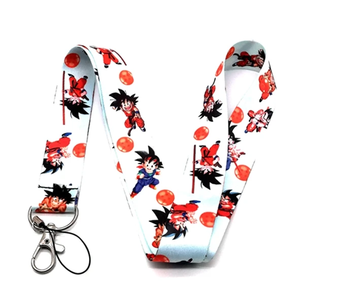 

Lot new 10 pcs Cartoon Dragon Ball Z neck Lanyard Cell Phone PDA Key ID Holder long strap