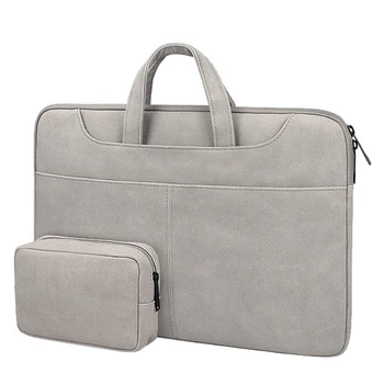 

Women Men Briefcase Inch Laptop Shoulder Bag Women Men Handbag Business Computer Bag Travel Tote Bag 13.3 14.1 15.4 15.6-inch