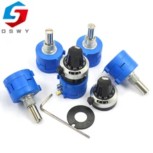 

3590S Multiturn Potentiometer 500 1K 2K 5K 10K 20K 50K 100K ohm Potentiometer Adjustable Resistor 3590 102 202 502 103