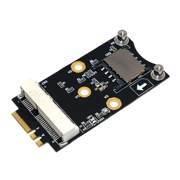 

Mini PCI-E to M.2 NGFF Key A/E Adapter Converter Card Computer Expansion Cards with SIM Card Slot for WiFi/WWAN/LTE Module