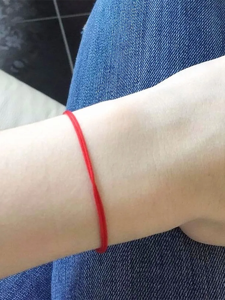 Women's Simple Thin Lucky Red String Bracelet Fashion Jewelry Couple Bracelets Birthday Gifts women bracelet string bracelets