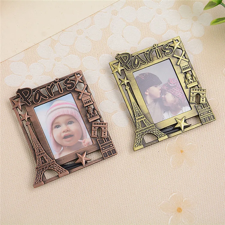 European mini retro photo frame European decoration DIY metal picture frame pendant decorative parts photo frame color random - Цвет: 11