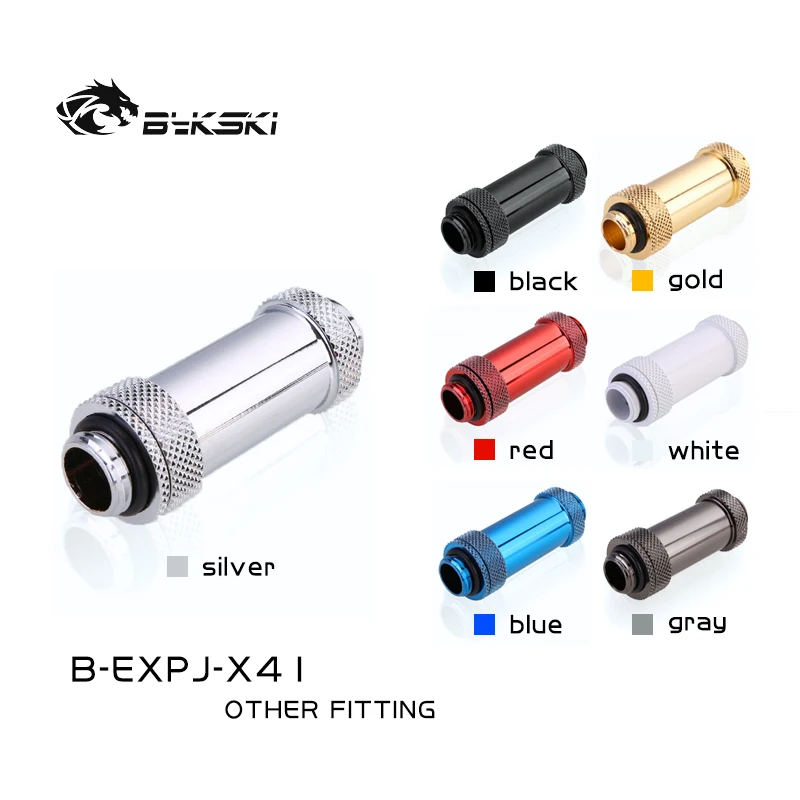 Bykski B EXPJ X41 41 69 мм штекерные фитинги переменной длины несколько цветов G1/4 для SLI