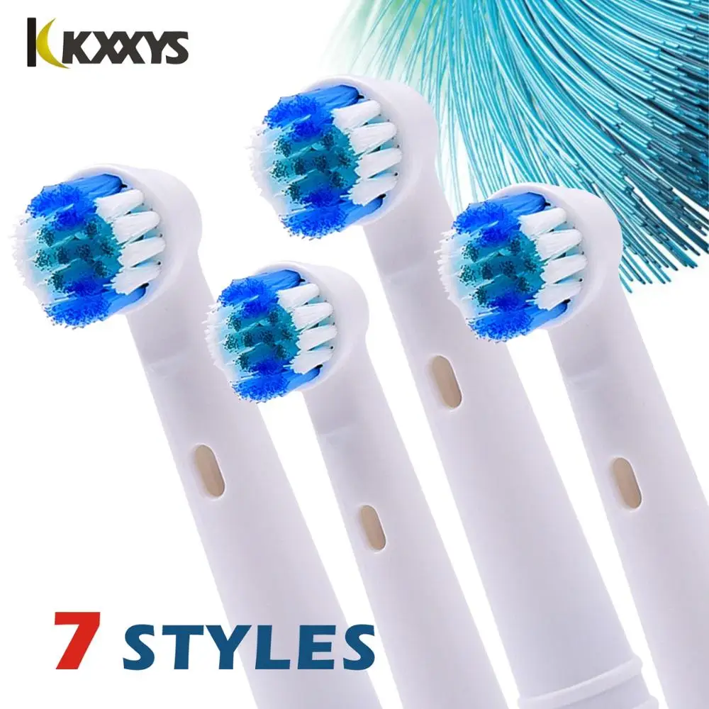 Electric Toothbrush Heads For Oral B Rotary /3D Excel/Vitality Precision Clean 4/7/12pc/Pack Replacement Teeth Brush Heads helldivers precision expert pack pc