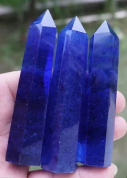329 NATURAL ROSE QUARTZ CRYSTAL WAND POINT | Дом и сад