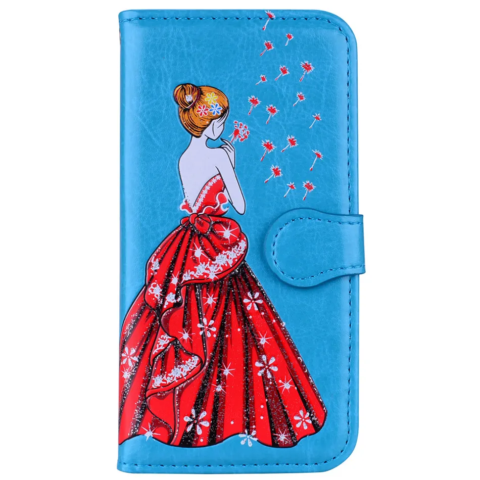 Blue A Для apple iPhone X XR Xs Max 8 7 6 6S Plus 6Plus роскошный флип мобильный чехол для телефона кошелек карман для карт Винтажный чехол Новое поступление E03F - Цвет: Blue A