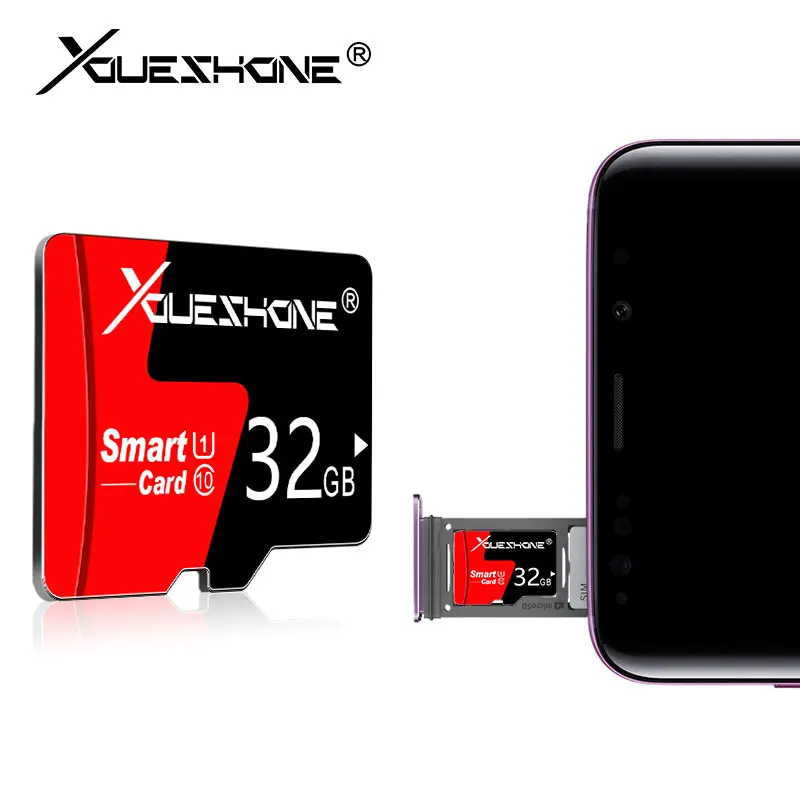 Мини-карта micro sd красного цвета, 8 ГБ, 16 ГБ, 32 ГБ, 64 ГБ, карта памяти для смартфонов, класс 10, usb флеш-накопитель, 4 Гб, microsd, sdhc, sdx