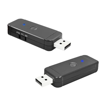 

ALLOYSEED Wireless Controller Adapter Wired Controller Gamepad Converter for Nintendo Switches PS3/PS4/X BOX PC G