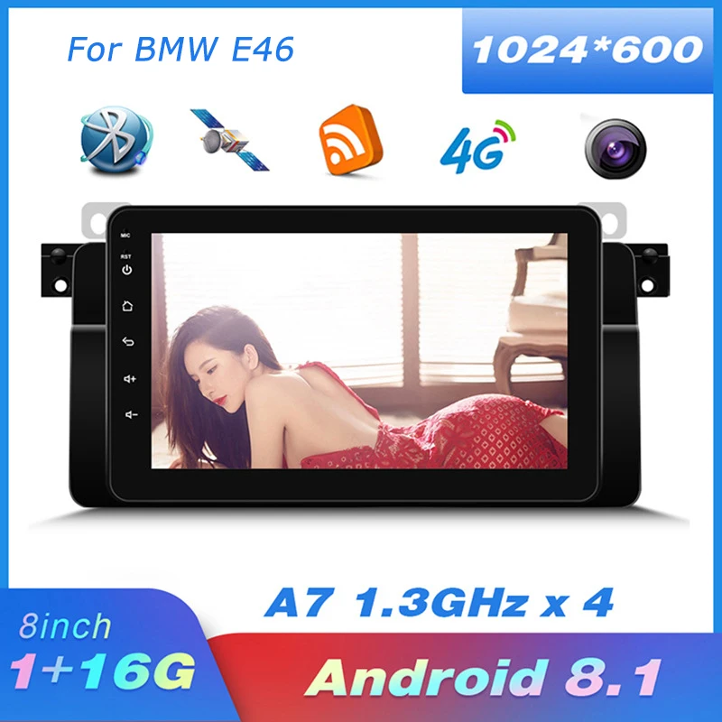 8 дюймов мультимедийный плеер GPS навигация Встроенный Bluetooth Android 1 с 2.5D HD IPS Экран