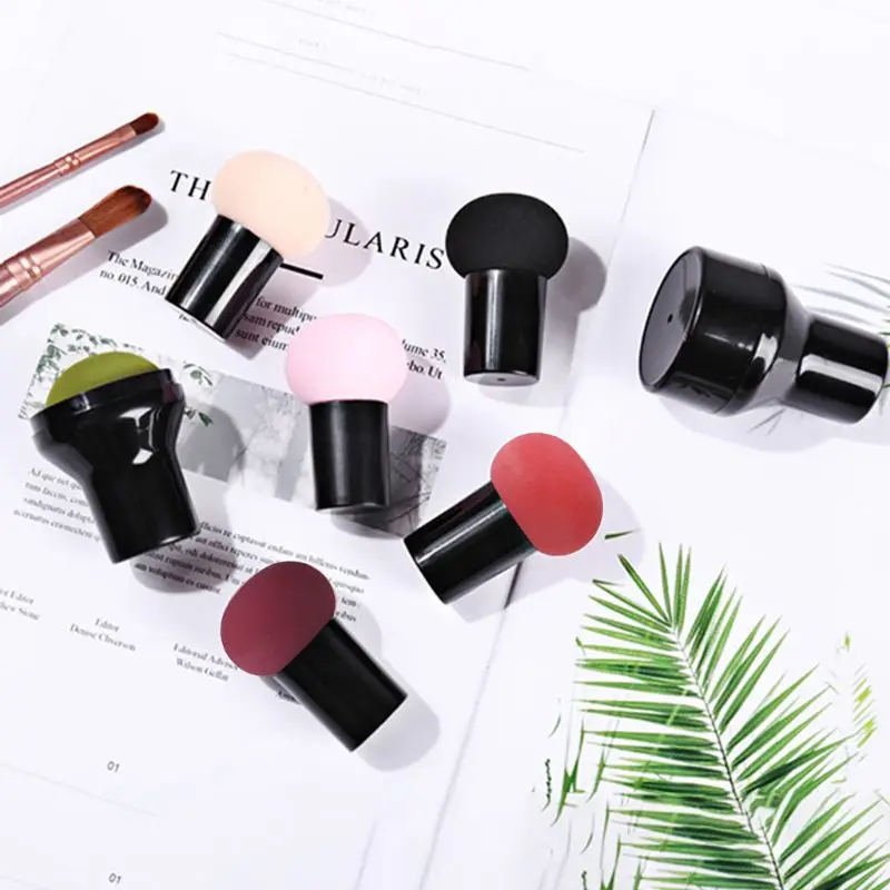 

Makeup Foundation Sponge Cute Mushroom Shape Head Makeup Foundation Sponge Cosmetic Puff Powder Brush Beauty Tool