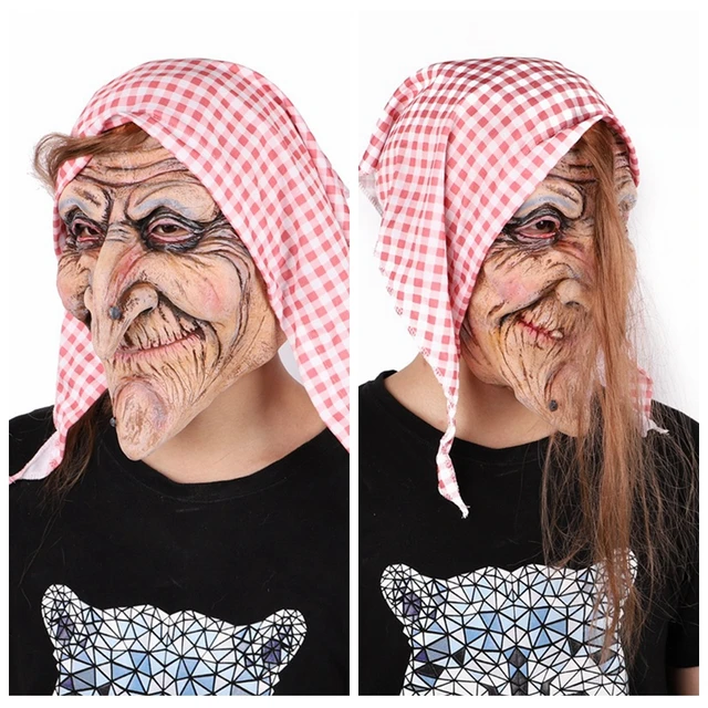 US $17.89  Halloween Horror Mask Zombie Masks Party Cosplay Bloody Disgusting Rot Face Scary Masque Masquerade