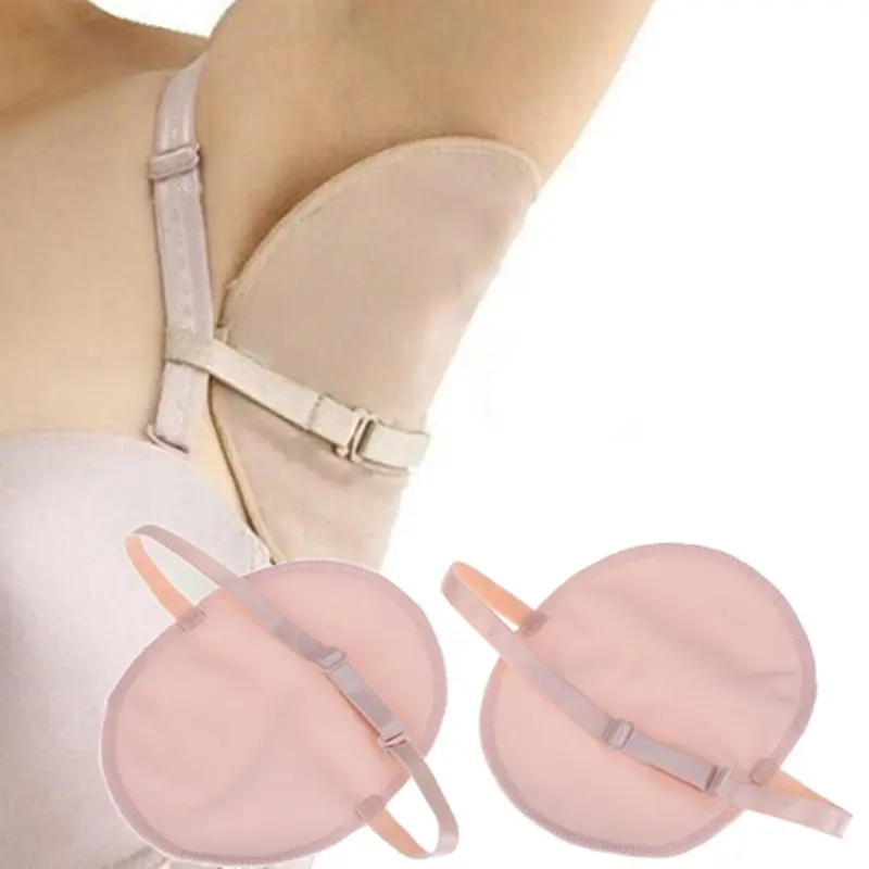 Good Buy 1 Pair Washable ArmpitUnderarm Sweat Shield Pad Sweat Absorbing Guards Shoulder Strap oo3KMVz3GMw