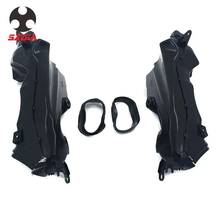 Мотоциклетные черные Воздухопровод труба для SUZUKI GSXR1000 GSXR 1000 2009 2010 2011 2012 2013