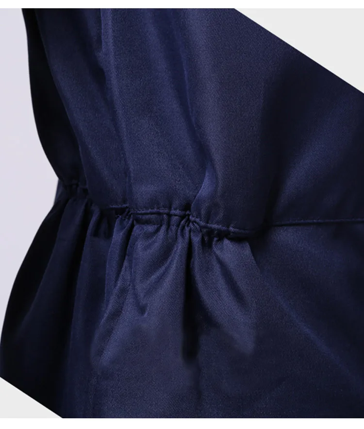 Men Thin Work Overalls Breathable Summer Long Sleeve Coveralls Dust-proof Protective Work clothes WorkerMachine Auto Repair (5)