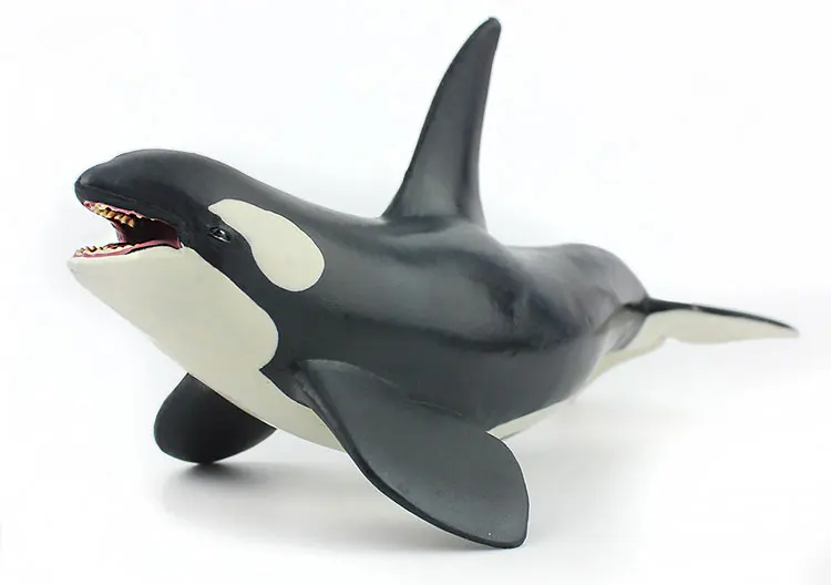 Модель большая белая акула Кашалот большой размер Orca модель морского организма Акула животное непластиковая игрушка