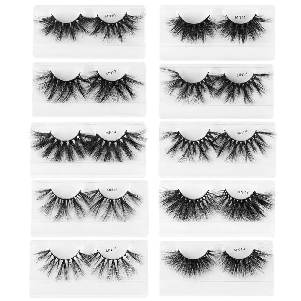 1 пара 3D норковые накладные ресницы 27 мм LashesLong Wispies Многослойные пушистые ресницы ручная работа 30 мм