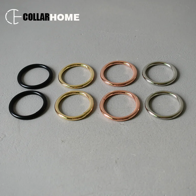 50pcs 30mm metal O rings wheel buckles dog harness collar backpack bag straps O shaped buckles DIY sewing accessories