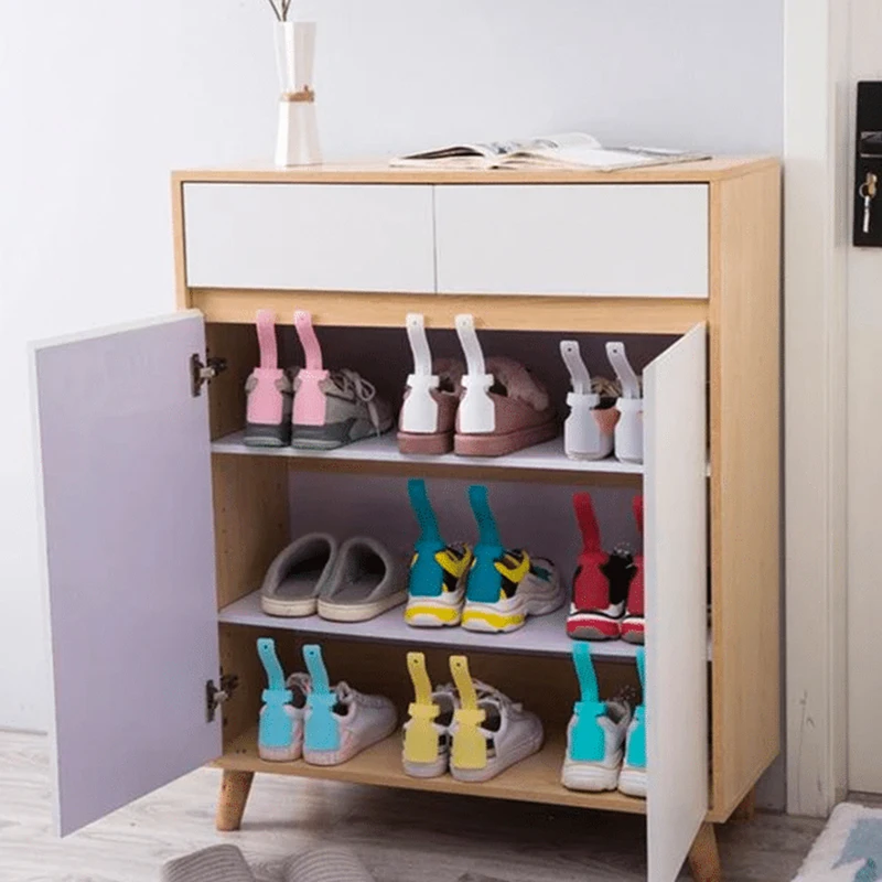 1 пара удобный рожок для обуви эргономичный обуви|Полки и органайзеры обуви| |