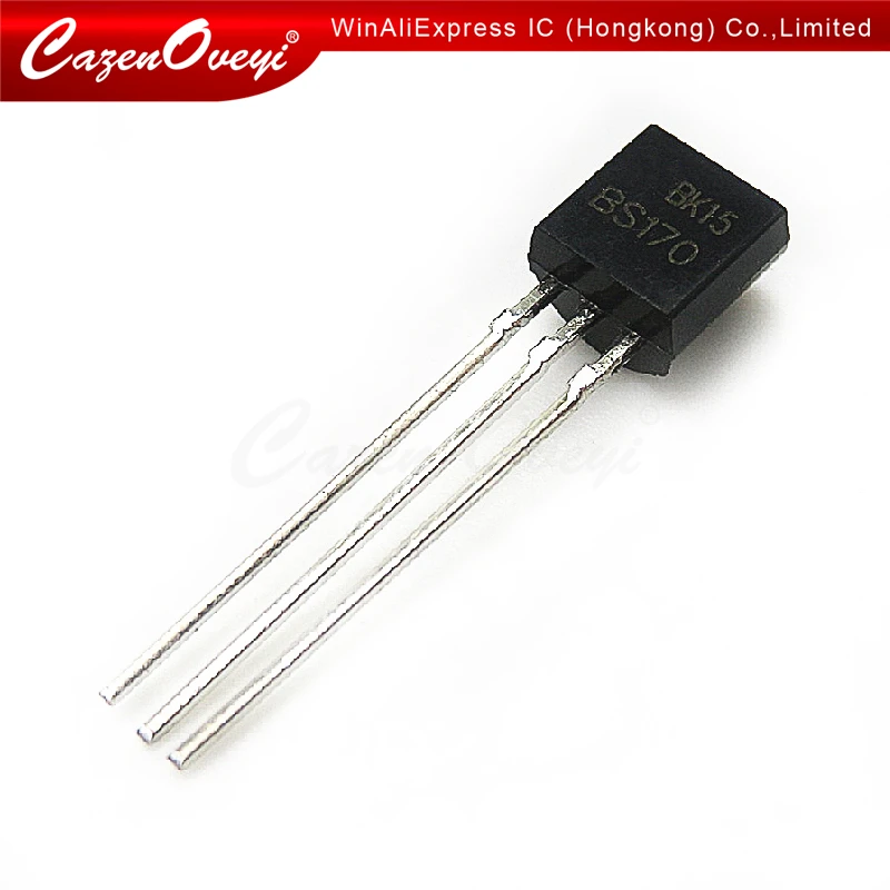 20 шт./лот BS170 TO-92 MOSFET N-CH 60 в 500 мА Новый и оригинальный наличии | Электронные