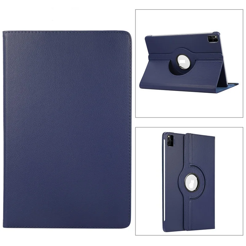 Premium PU Leather Rotating Case for 12.6 Tablet - Solid Protection Cover