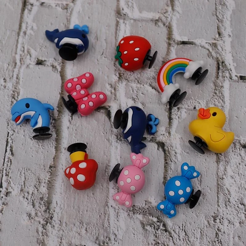 WeiouLace Boys&Girls Easy Install Shoe Flowers Children Childhood Outdoor Beach Gaming Lovely Holes Slipper Accessory Wholesale