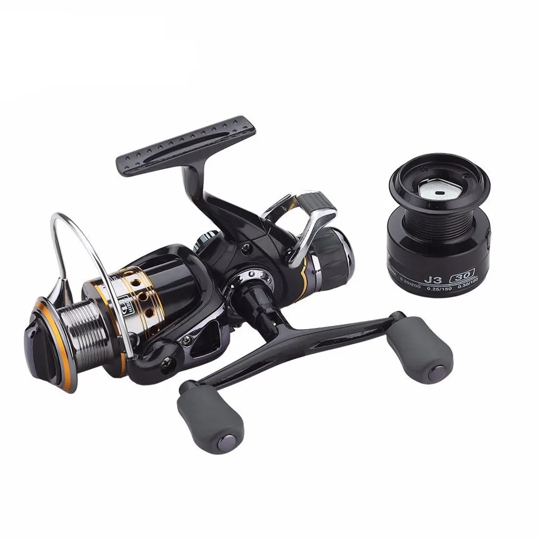 Carbon Front and Rear Drags 18KG Drag 9+1 BB Metal Spool Double / Wooden Handles Available Fishing Reel Carp Spinning Reel