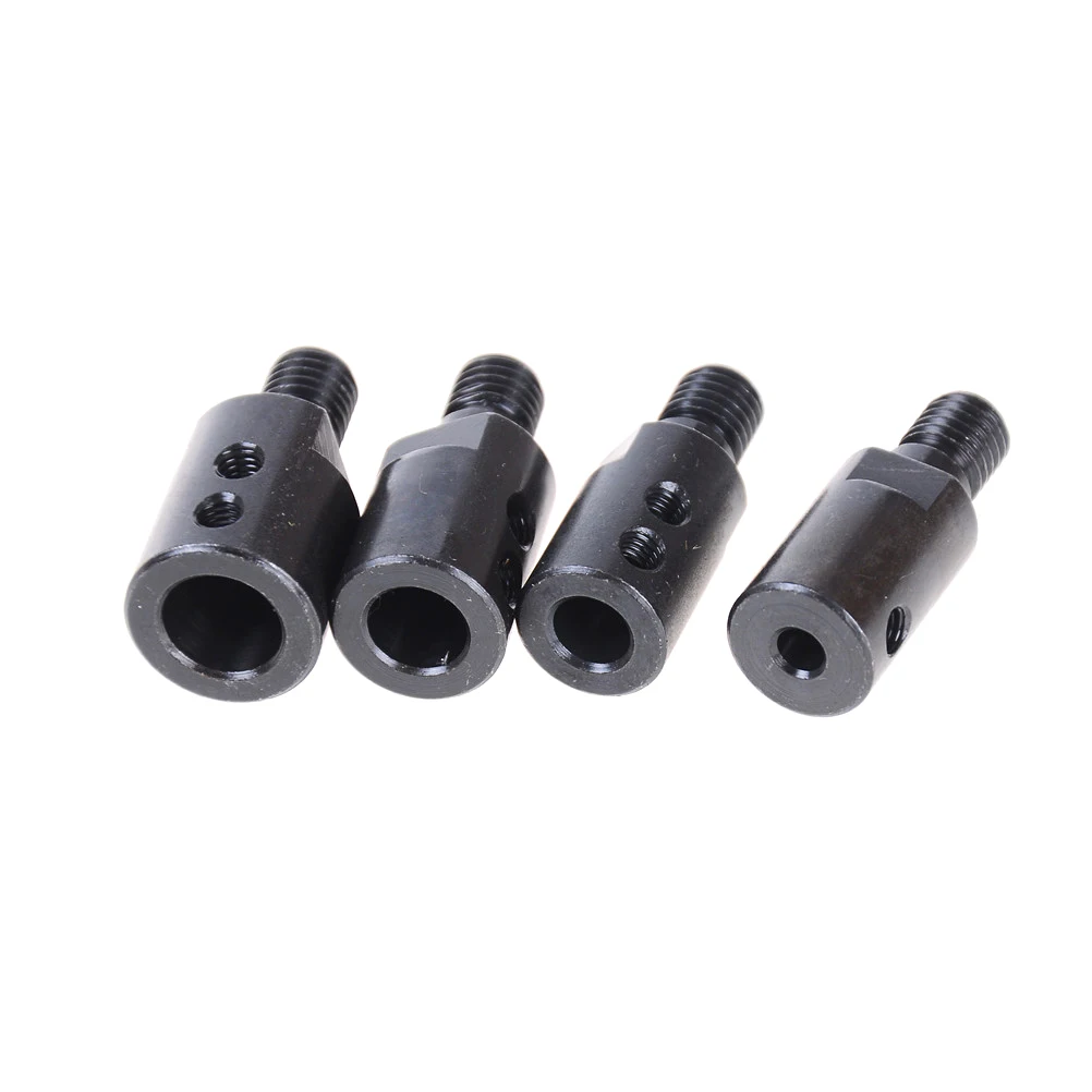 HELTC Black 5mm/8mm/10mm/12mm Shank M10 Arbor Mandrel Connector Adaptor Cutting Tool Accessory For Angle Grinder