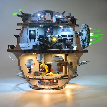

LED Building Block USB Light Accessory Kit for Star Wars Death Star 75159 (Only LED Light, No Block Kit)