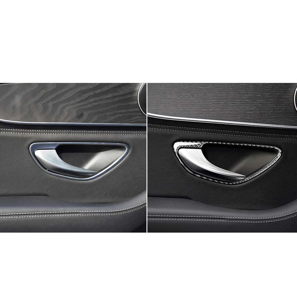 Замена для Mercedes Benz C class W205- 4 шт./компл. автомобиля Внутренний дверной ручки рамка украшения накладка
