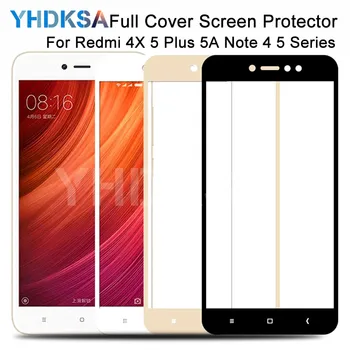 

9D Protective Glass on the For Xiaomi Redmi 5 Plus 5A S2 4X Screen Protector Redmi Note 4 4X 5 5A Pro Tempered Glass Film Case